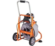 Vevor 75 pėdų automatinis vamzdžių valymo įrenginys su ratais