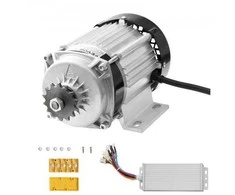 Vevor 750W bešepečių variklių rinkinys su valdikliu