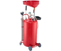 Vevor 79,5 l atliekų alyvos bakas su ratukais