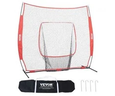 Vevor 7x7 pėdų beisbolo ir softbolo tinklas