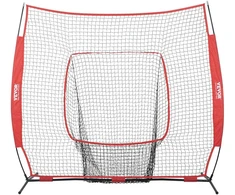Vevor 7x7 pėdų beisbolo ir softbolo tinklas