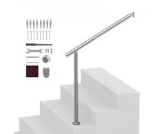 Vevor 80 cm nerūdijančio plieno turėklai laiptams