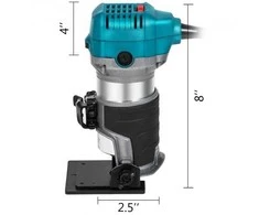 VEVOR 800W kompaktiškas frezeris su 30 000 aps./min.