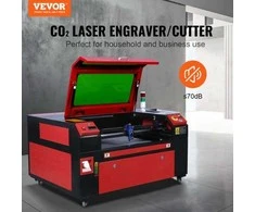 Vevor 80W CO2 lazerinis graviravimo aparatas 500x700 mm