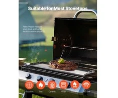 Vevor 82x36 cm universali kepimo nelipni keptuvė