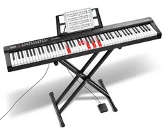 Vevor 88 klavišų skaitmeninis pianinas su stovu