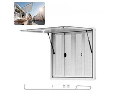 Vevor 92x92 cm maisto vilkiko aptarnavimo langas