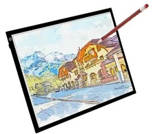 Vevor A3 LED šviesos lenta su USB ir reguliuojamu ryškumu