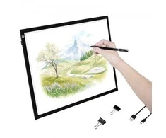 Vevor A3 LED šviesos lenta su USB ir reguliuojamu ryškumu