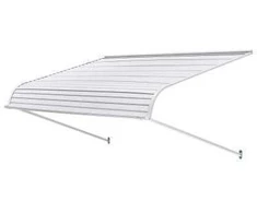 Vevor Aliuminio durų stogelis 152x107 cm