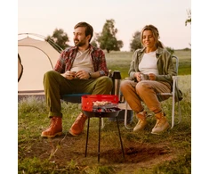 Relaxdays Anglinė kepsninė su stovu Ø 37 cm