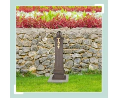 Relaxdays Antikinio stiliaus koloninis fontanas 47 cm