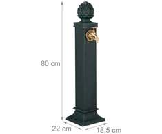 Relaxdays Antikvarinis koloninis fontanas 80 cm