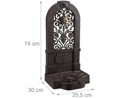 Relaxdays Antikvarinis pastatomas fontanas
