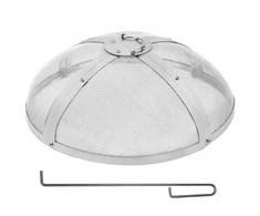 Vevor Apvalus židinio kibirkščių gaubtas 68cm