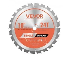 Vevor Apvalus pjūklo diskas 254 mm, medienai pjauti
