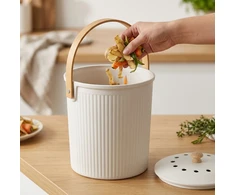 Apvalus virtuvinis komposto kibiras, 5.6L