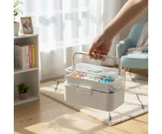 Relaxdays Atlenkiama plastikinė vaistinėlė