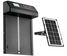Automatinės vištidės durys su saulės baterija