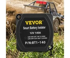 VEVOR Automatinis dvigubas akumuliatoriaus izoliatorius 140A