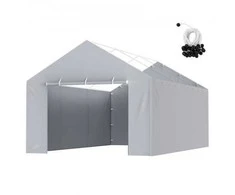 Vevor Automobilinė pastogė 12 x 6 m pilka