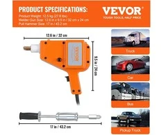 VEVOR Automobilio kėbulo įlenkimų taisymo rinkinys 800VA