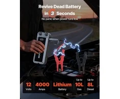 Vevor Automobilio paleidimo įrenginys 4000A