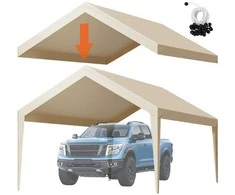 Vevor Automobilio pastogės keičiamoji uždanga 3,6 x 6 m