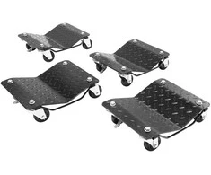 Vevor Automobilio ratų transportavimo platformos 4 vnt, 3 ton