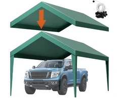 Vevor Automobilio užuovėjos keitimas, 3 x 6 m danga