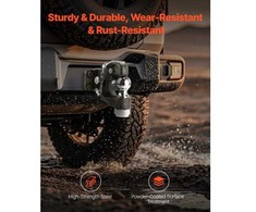 VEVOR Automobilio vilkimo kablys su 2" rutuliuku