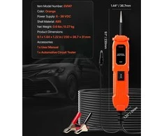 Vevor Automobilių elektros grandinės testeris su apšvietimu