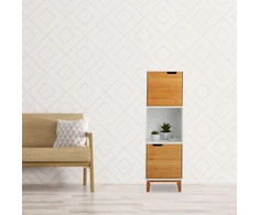 Relaxdays Balta laisvai pastatoma lentyna