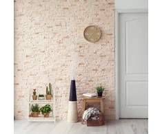 Relaxdays Balta medinė gėlių lentyna