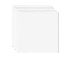 Vevor Baltos lubų plytelės iš pvc, 12 vnt.