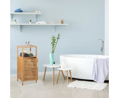 Relaxdays Bambukinė vonios spintelė