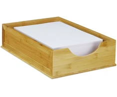 Relaxdays Bambukinis dokumentų dėklas