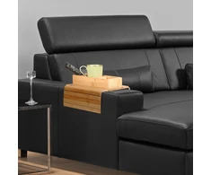 Relaxdays Bambukinis serviravimo padėklas su 3 skyriais