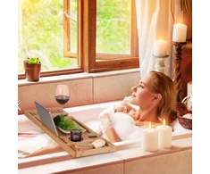 Relaxdays Bambukinis vonios padėklas