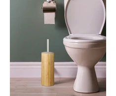 Relaxdays Bambukinis WC šepečio laikiklis