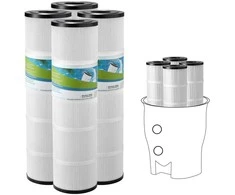 Vevor Baseino filtro kasetė, pakeitimas Pentair ir Pleatco