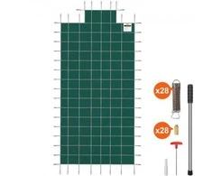 Vevor Baseino saugos uždangalas 16x32ft stačiakampiams