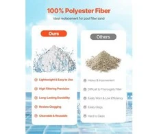 VEVOR Baseinų filtravimo kamuoliukai smėlio filtrams