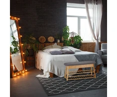 Relaxdays Batų suoliukas su skyriais po sėdyne