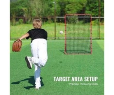 VEVOR beisbolo ir softbolo grįžtamasis tinklas 4x5.5 pėdos