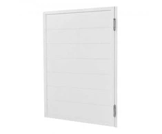 VEVOR Berėmės sūpyninės durys iš pušies 81.3x106.7 cm, baltos