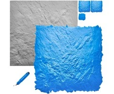 Vevor Betono antspaudų kilimėliai 90 cm ir 50 cm 4 vnt