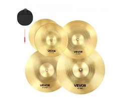 Vevor Būgnų lėkščių komplektas 4 vnt. 14-20 cm