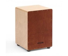 Vevor Cajon būgnas iš beržo su spragtukais