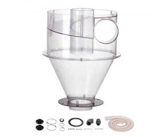 Vevor Cikloninis dulkių separatorius 4" 18.9-37.85L talpai